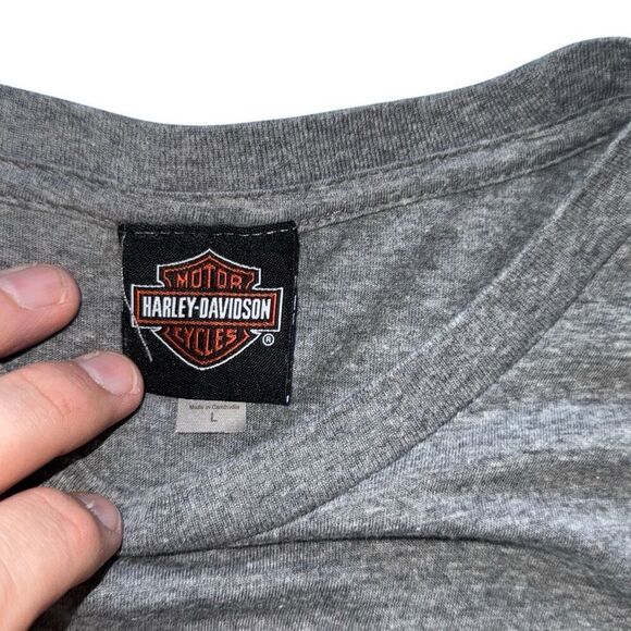 Harley Davidson men’s tee shirt size‎ large faded - Picture 2 of 4